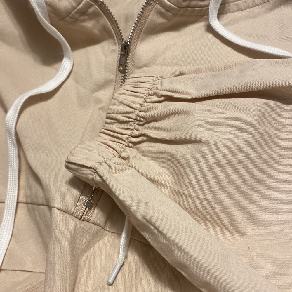 🌷3 items for $30🌷 ▪️ ZAFUL ▪️ Blush Pink Pullover Windbreaker - Picture 5 of 5